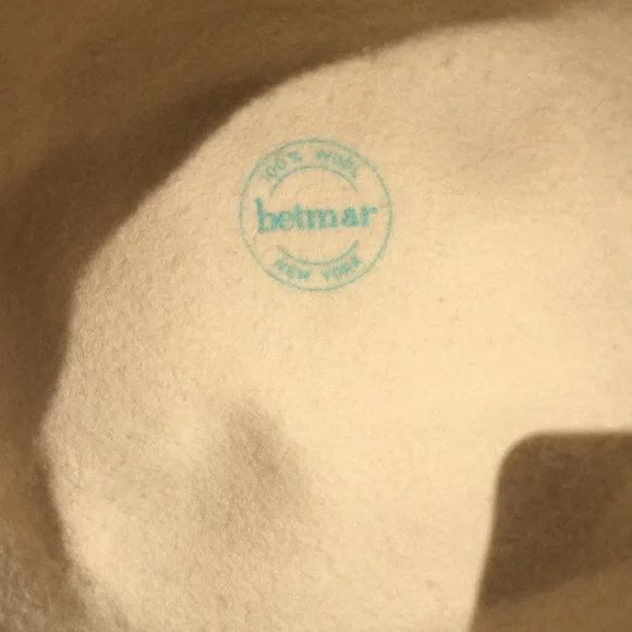 VTG Spring Vanilla Cream Felt Hat - Picture 7 of 8